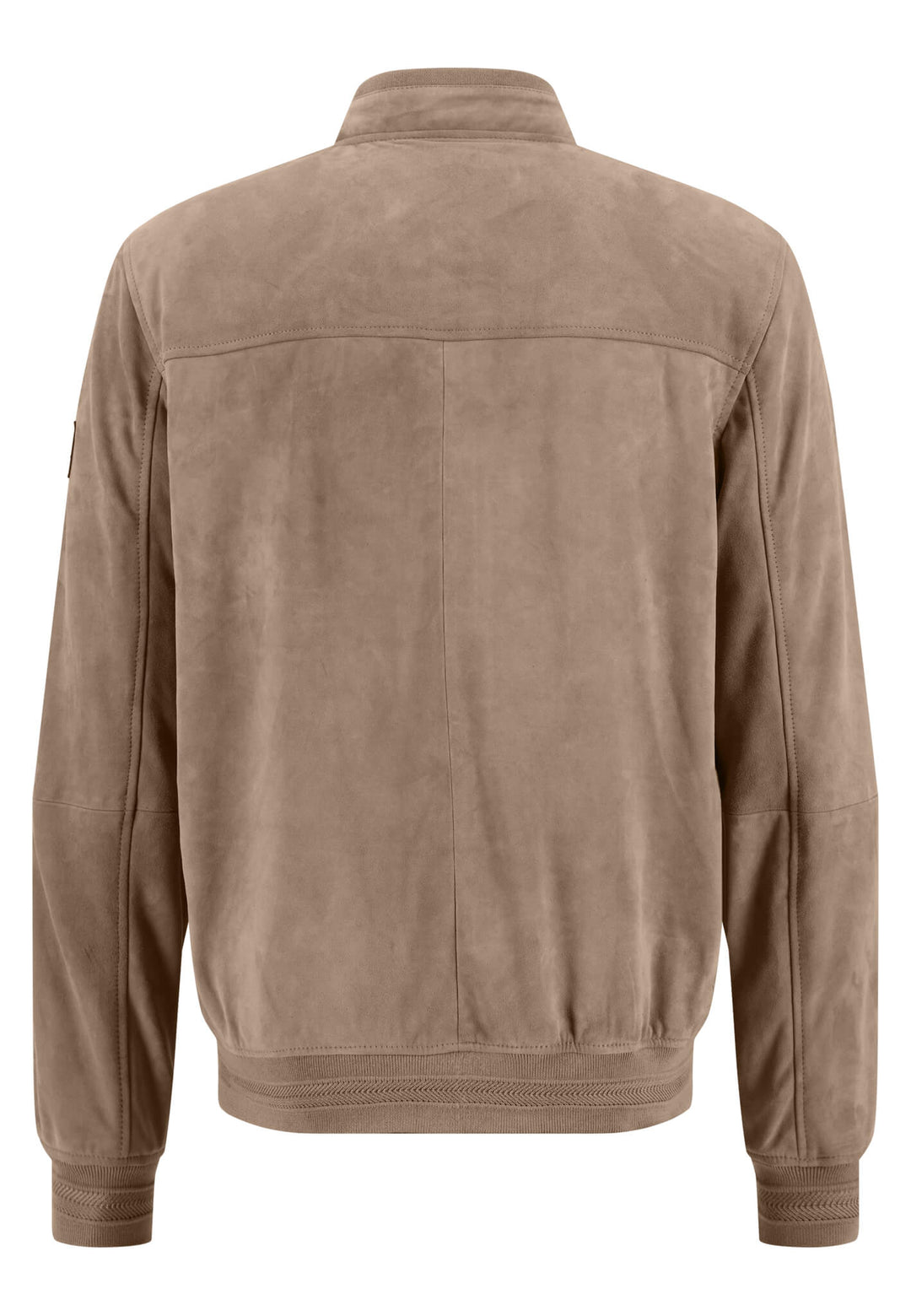 Blouson jacket made of suede
