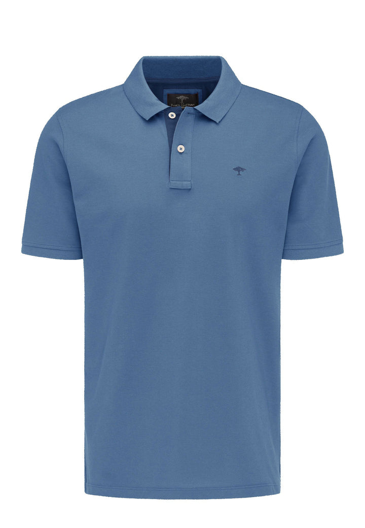 Casual-fit polo shirt made of pure cotton