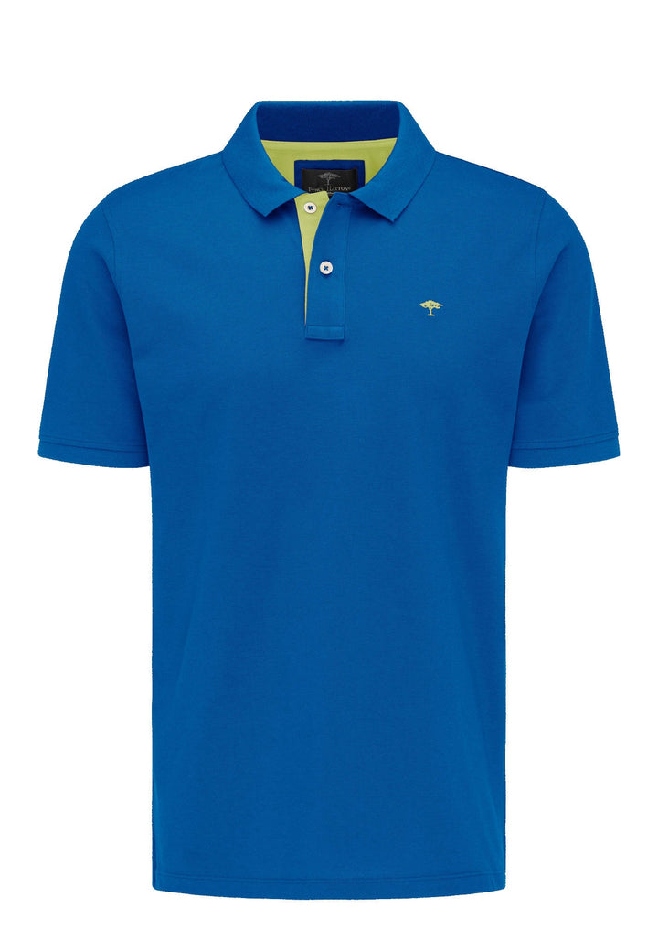 Casual-fit polo shirt made of pure cotton